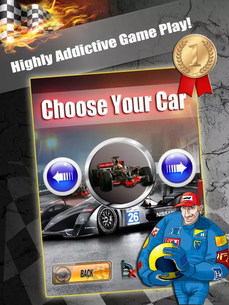 ภาพหน้าจอของ Supercars GT Formula Racing : Drive Top Speed Real Race Cars - PRO iPad 