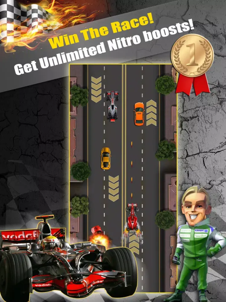 ภาพหน้าจอของ Supercars GT Formula Racing : Drive Top Speed Real Race Cars - PRO iPad 
