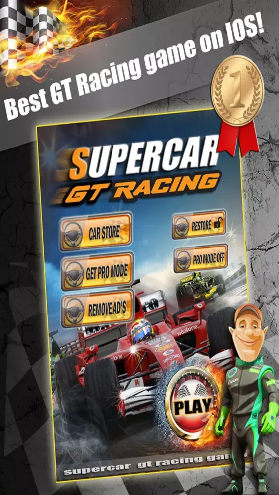 ภาพหน้าจอของ Supercars GT Formula Racing : Drive Top Speed Real Race Cars - PRO