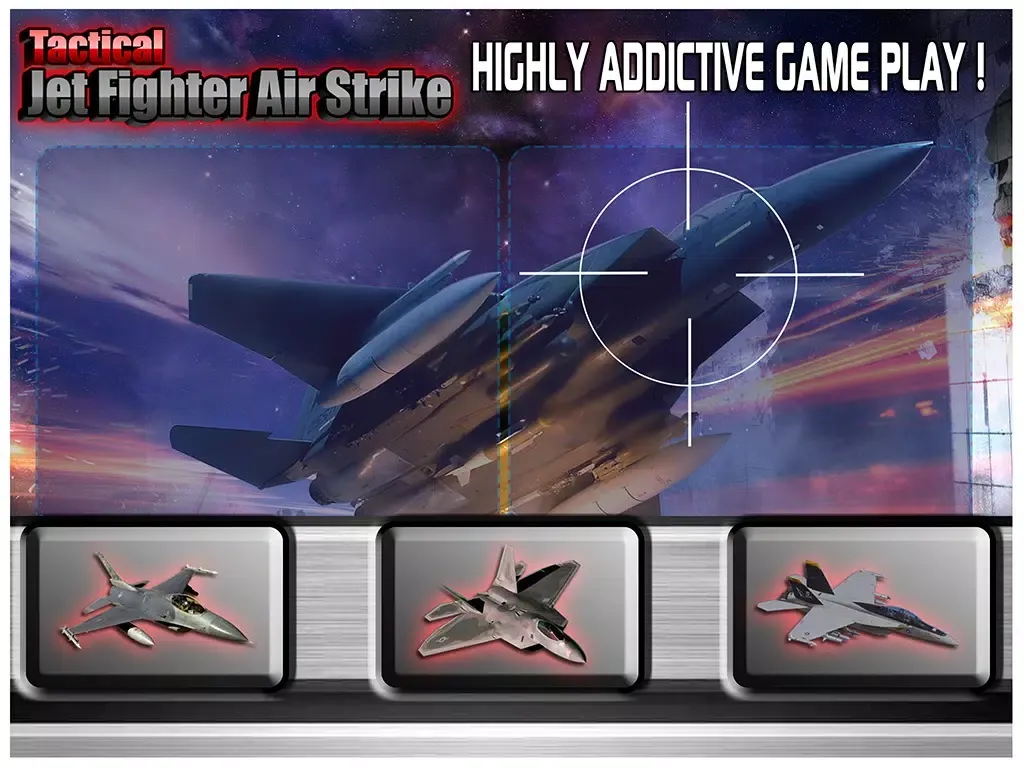 Скриншоты Tactical Jet Fighter Air Strike : Free iPad 