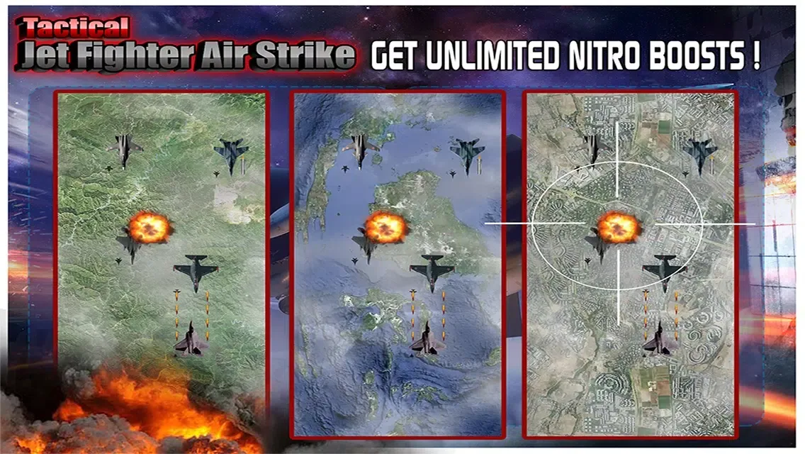 Скриншоты Tactical Jet Fighter Air Strike : Free