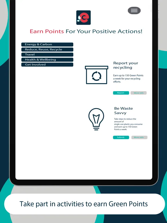 Capturas de tela do Endsleigh; Grow your future iPad 