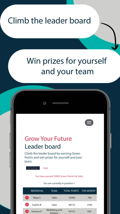 Capturas de tela do Endsleigh; Grow your future