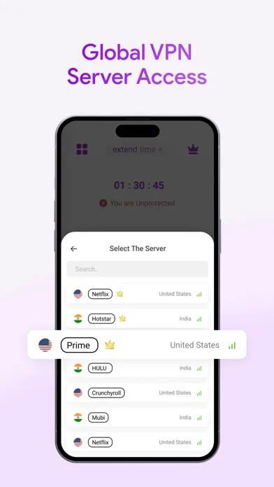 Tangkapan skrin RYN VPN: Fast Unlimited Proxy