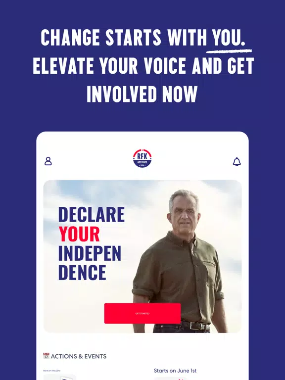 RFK Activate iPad  스크린샷