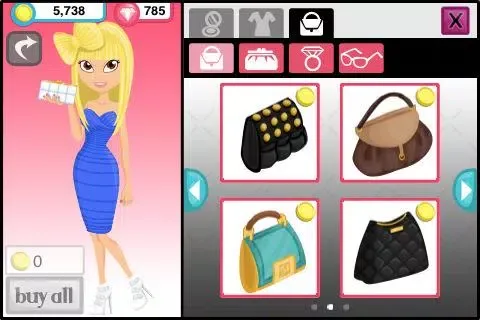 Captures d'écran de Fashion Story™