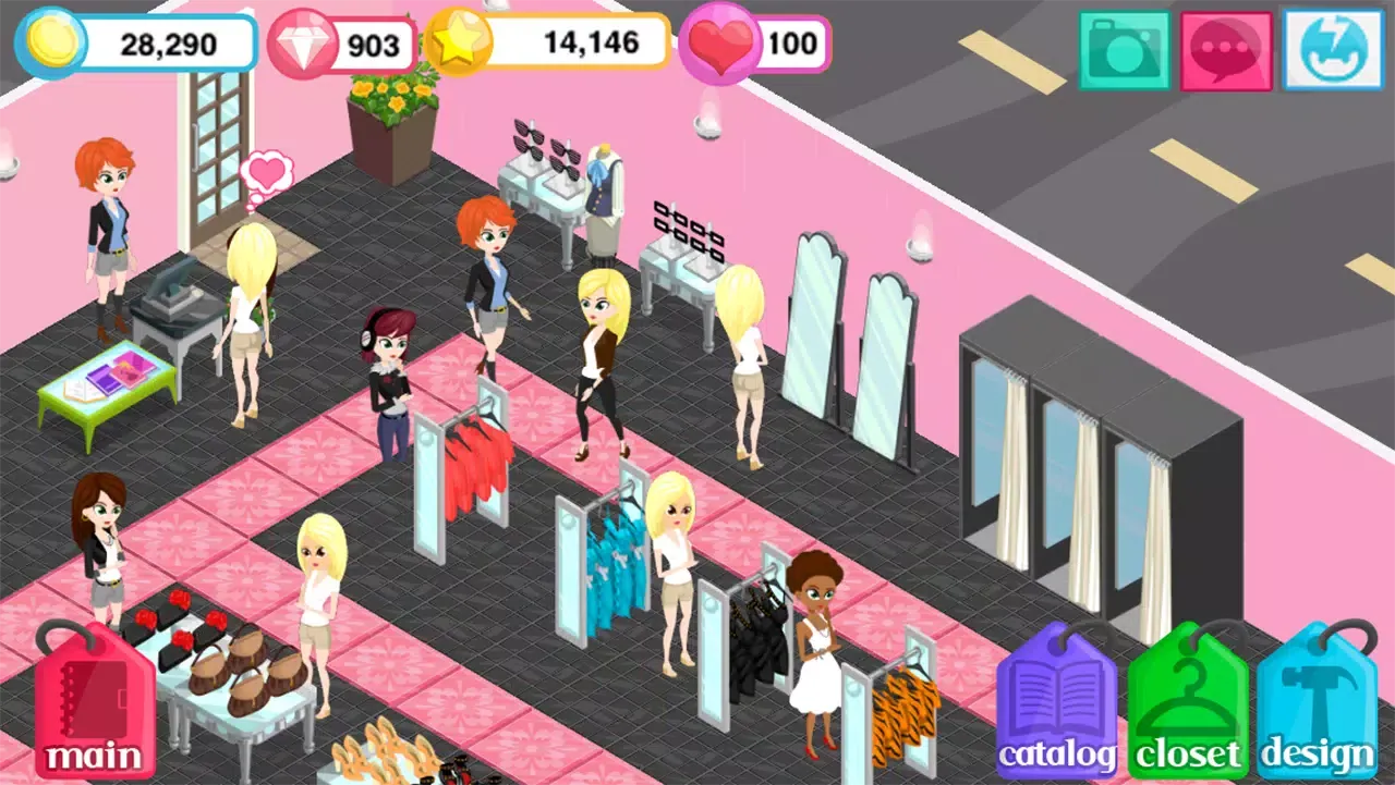Captures d'écran de Fashion Story™