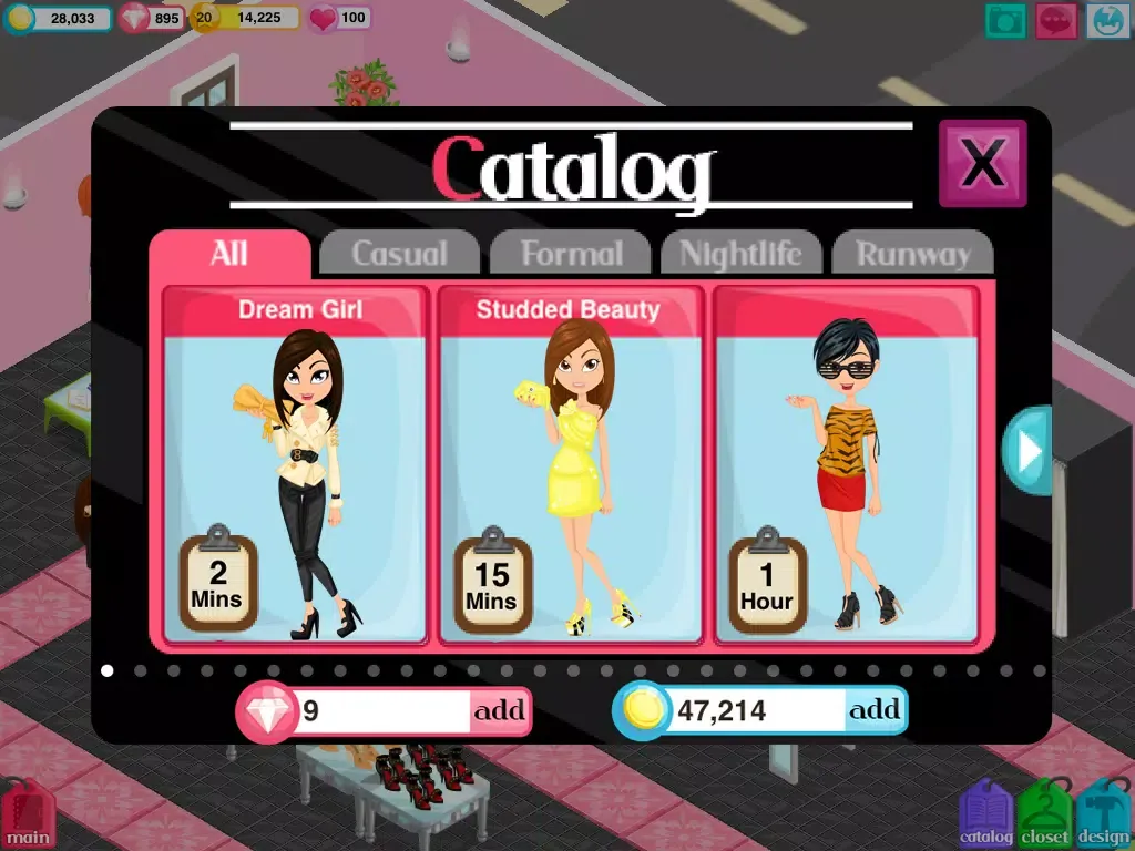 Fashion Story Screenshots
