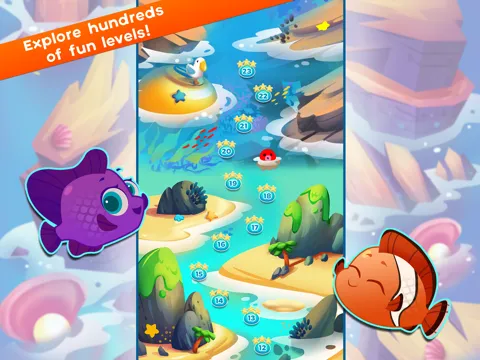 Fish Frenzy Mania™ iPad 应用截图