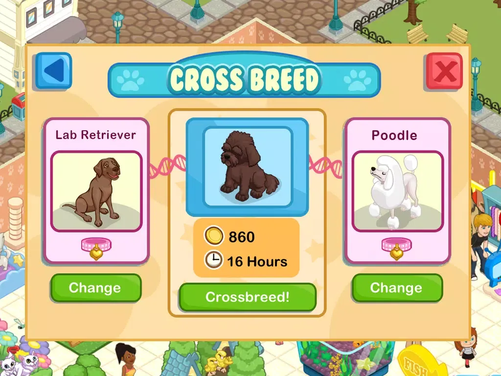Скриншоты Pet Shop Story