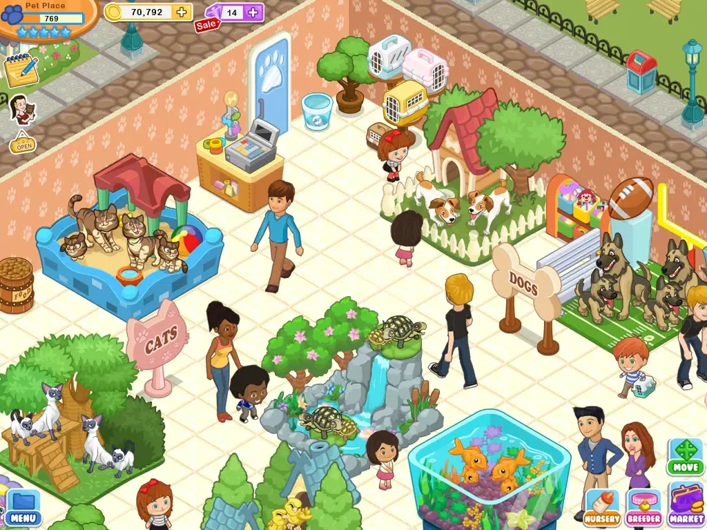 Скриншоты Pet Shop Story