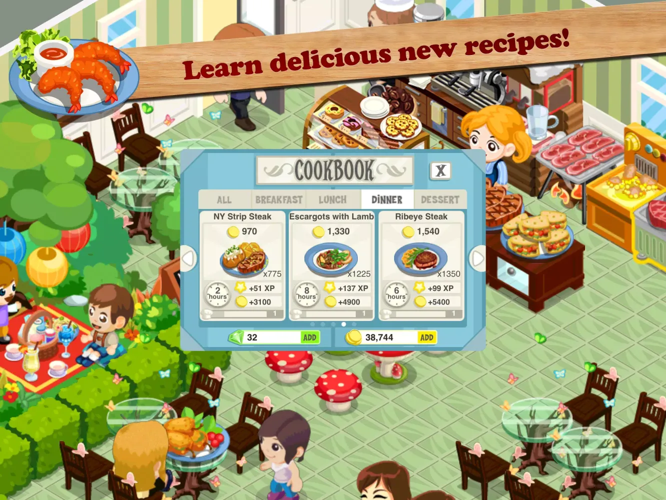 Restaurant Story™应用截图