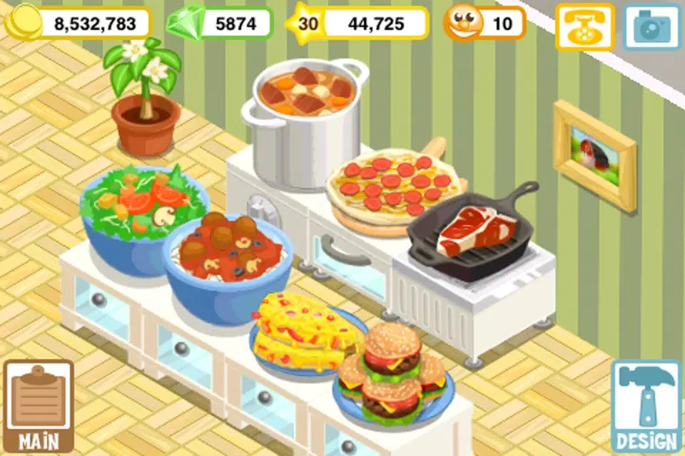 Captures d'écran de Restaurant Story