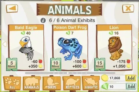 Zoo Story Screenshots