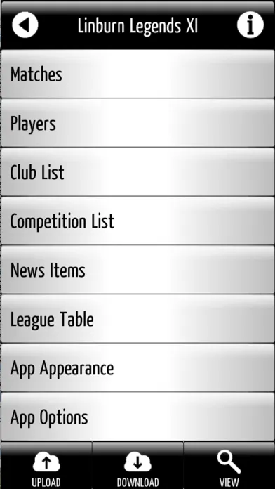 Starting 11 Stats Screenshots