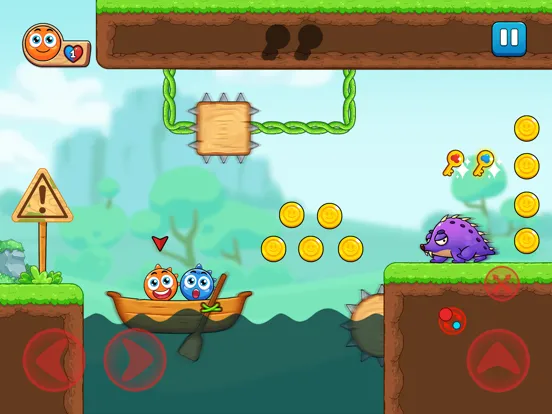 Скриншоты Red and Blue: Ball Heroes iPad 