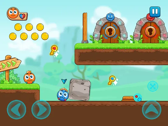 Скриншоты Red and Blue: Ball Heroes iPad 