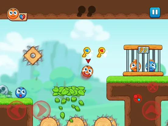 Скриншоты Red and Blue: Ball Heroes iPad 