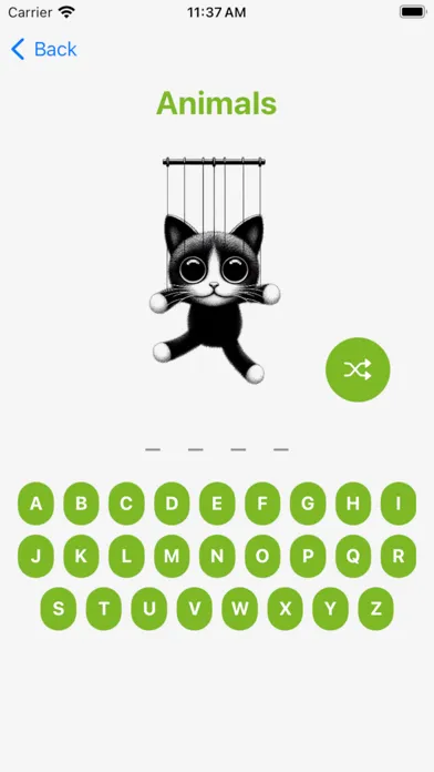 Capturas de tela do Hanging Cat