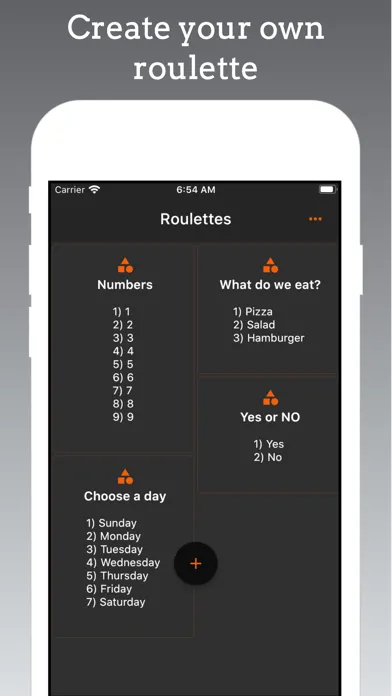 Screenshot di My Decision Roulette