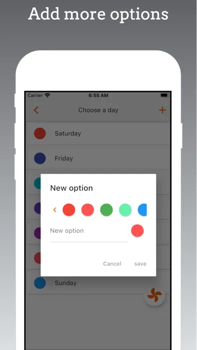Screenshot di My Decision Roulette