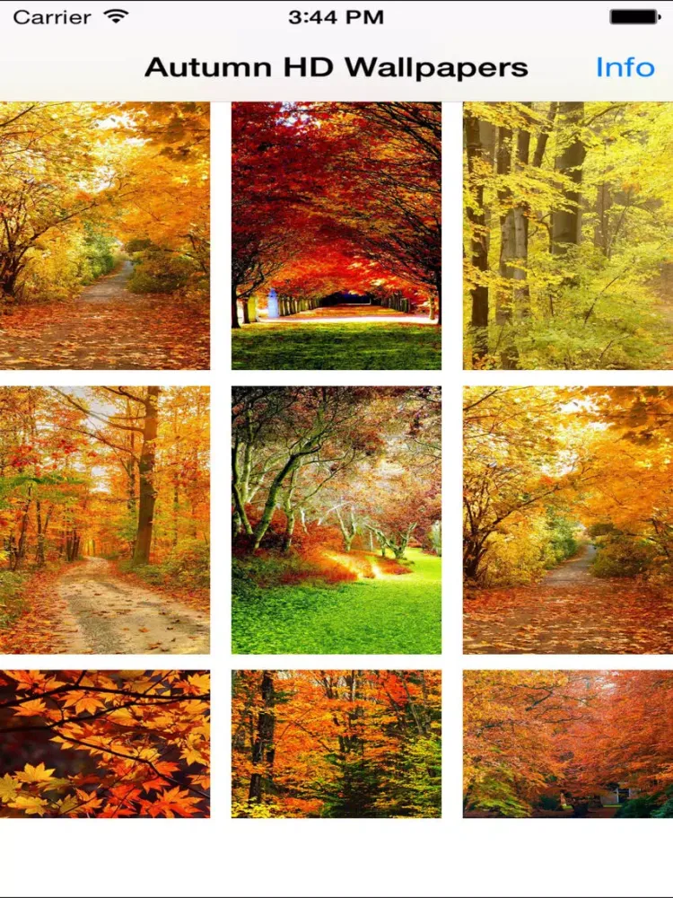 Screenshot di Autumn Wallpaper : Best Theme & LockScreens iPad 