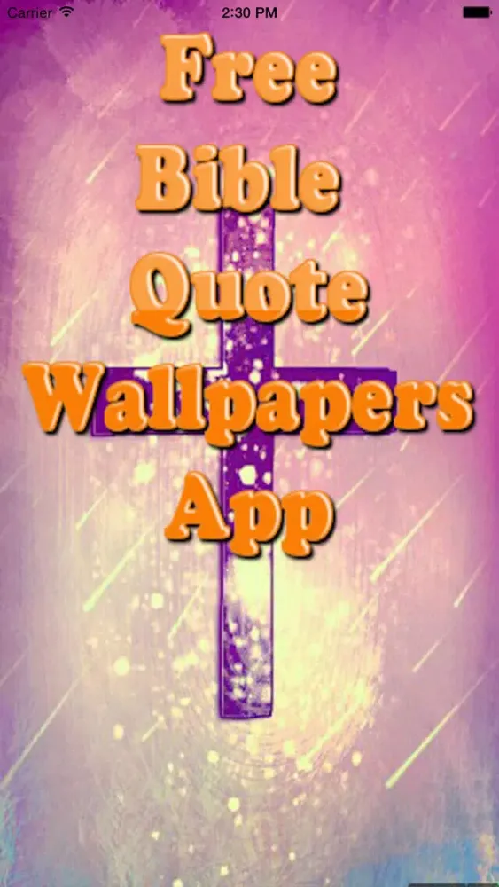 Capturas de tela do Bible Quote Wallpaper