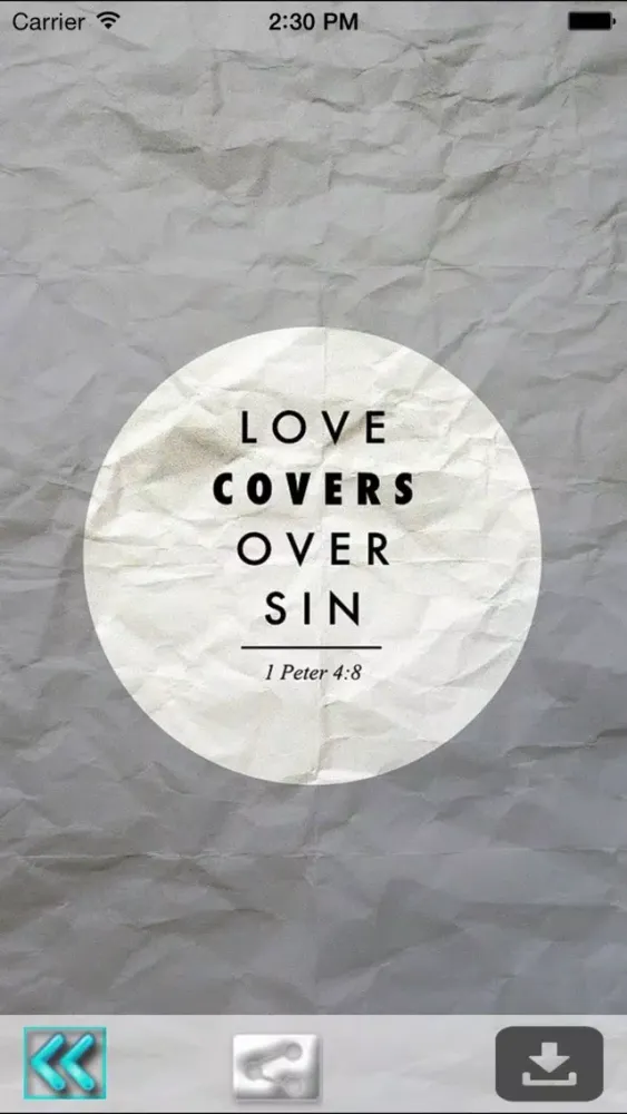 Capturas de tela do Bible Quote Wallpaper