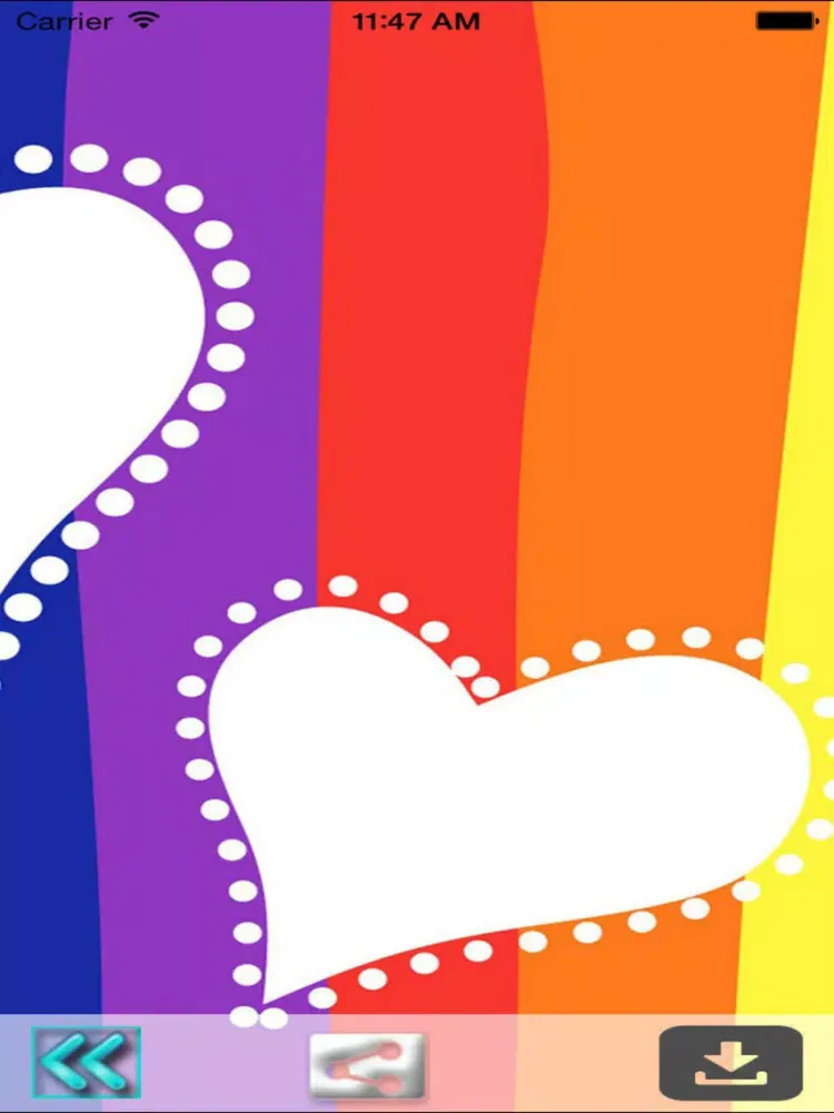 Colourful Wallpapers Free iPad 应用截图
