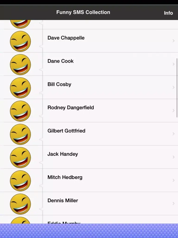 Funny SMS Collection iPad  স্ক্রিনশট