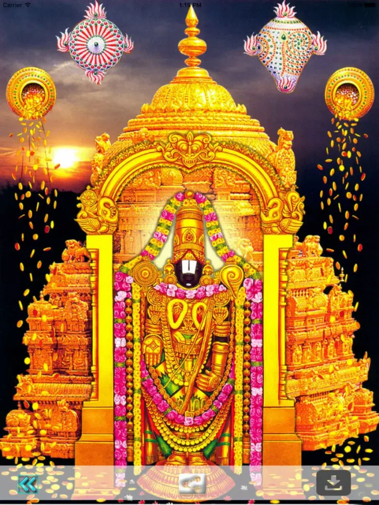 Captures d'écran de Lord Venkateswara Wallpapers - Lord balaji iPad 