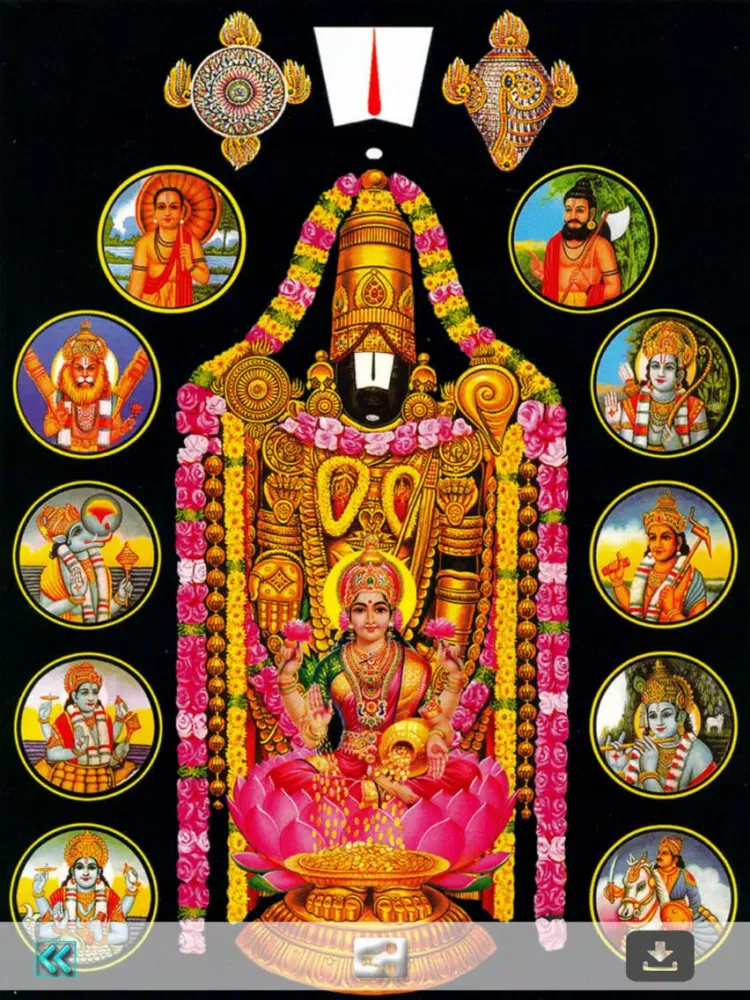 Captures d'écran de Lord Venkateswara Wallpapers - Lord balaji iPad 