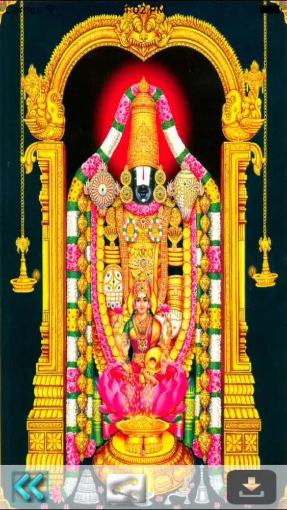 Captures d'écran de Lord Venkateswara Wallpapers - Lord balaji