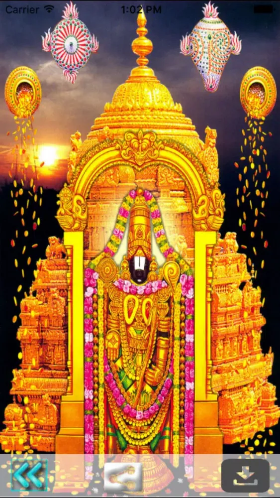 Captures d'écran de Lord Venkateswara Wallpapers - Lord balaji