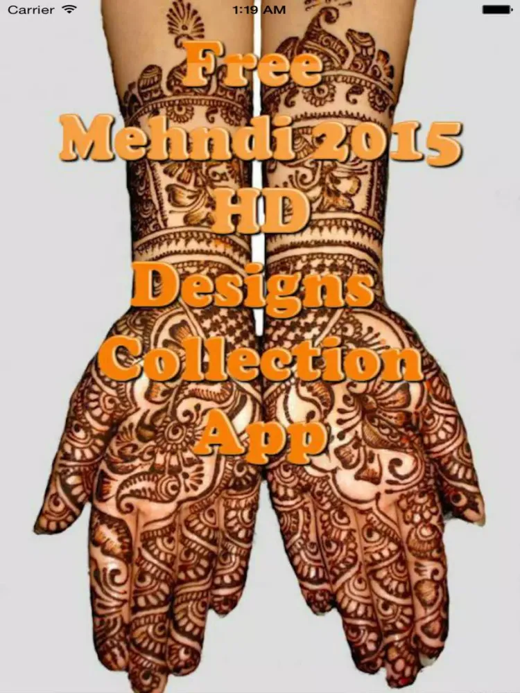 Henna Mehndi Tattoo Designs for Wedding Occasion iPad  Screenshots