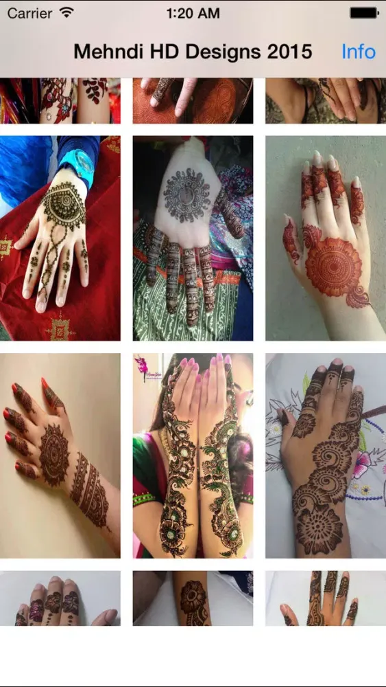 Henna Mehndi Tattoo Designs for Wedding Occasion Screenshots