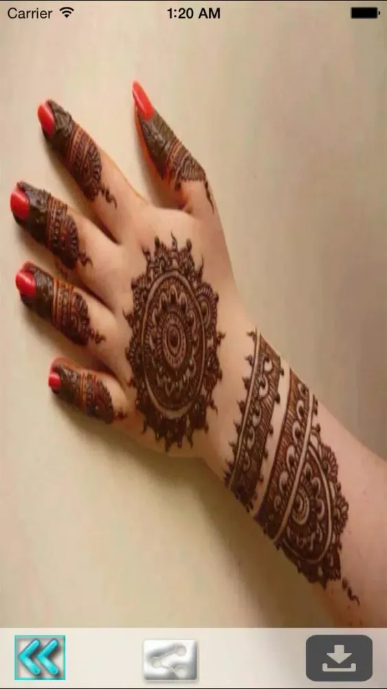 Henna Mehndi Tattoo Designs for Wedding Occasion Screenshots