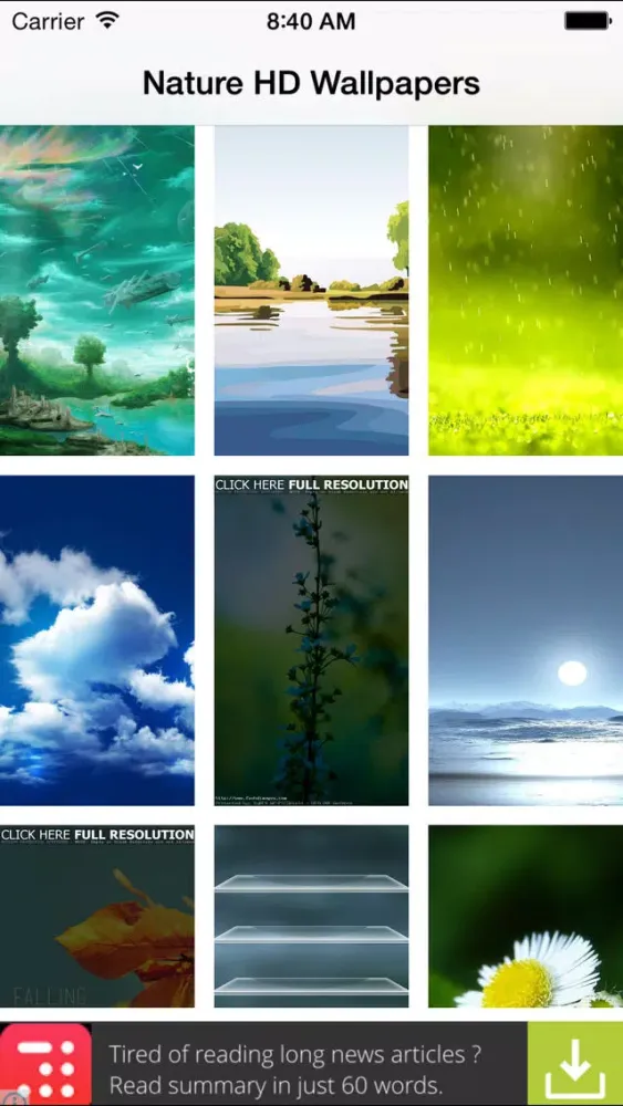 Nature Wallpaper HD-Best Backgrounds & Photography Screenshots