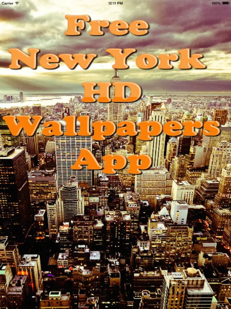 Tangkapan layar NewYork Wallpapers iPad 