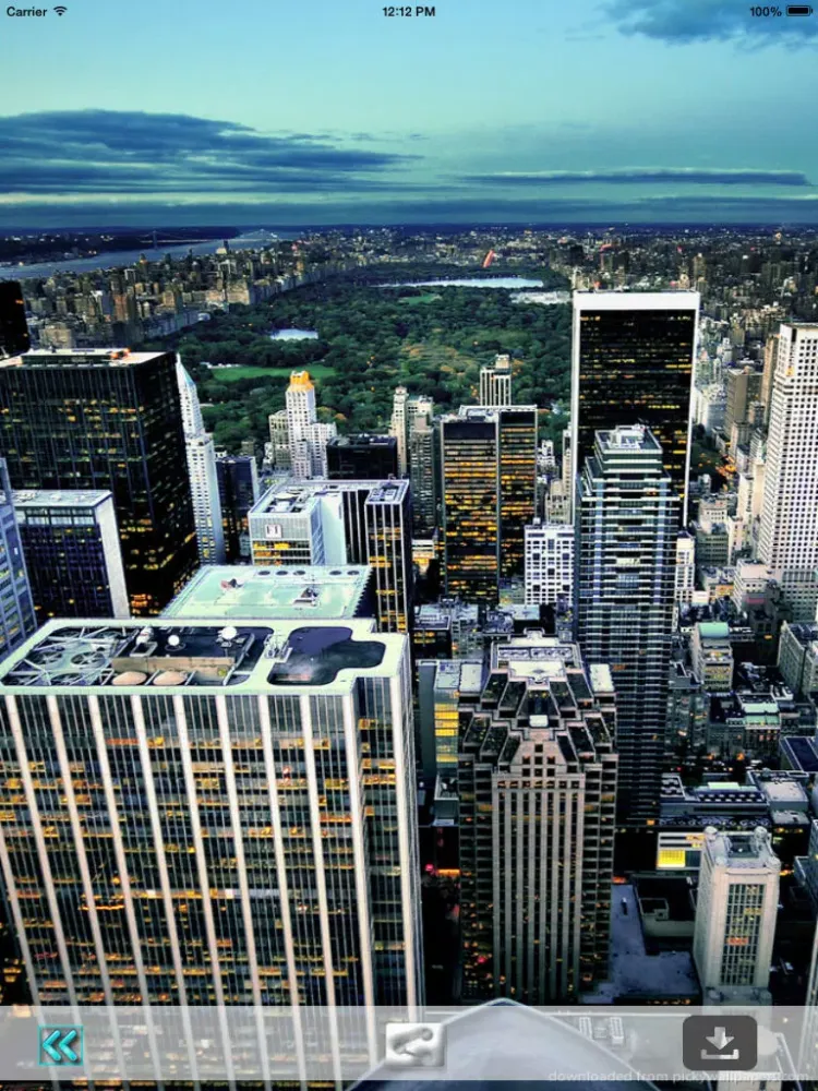 Tangkapan layar NewYork Wallpapers iPad 
