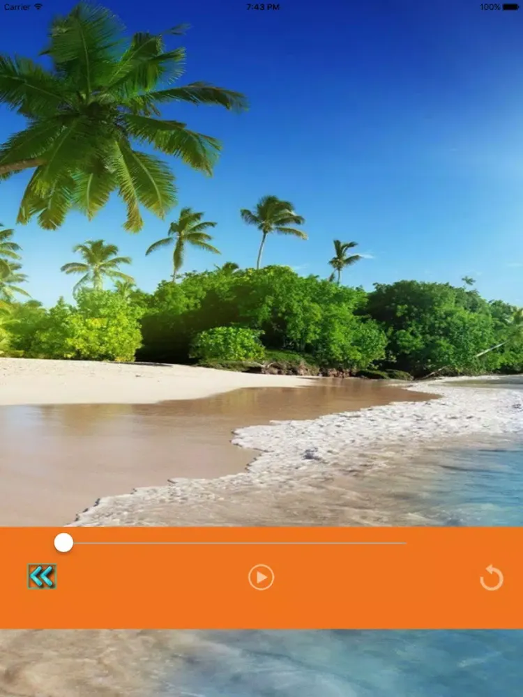 Beach Wave Sounds for Sleep and Relaxation iPad  Screenshots