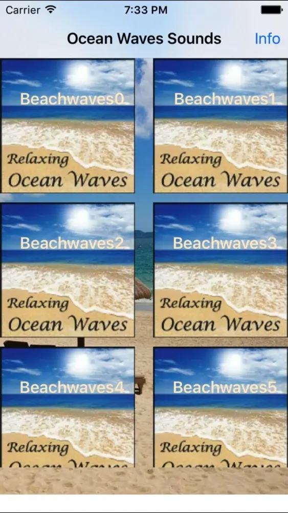Beach Wave Sounds for Sleep and Relaxation Screenshots