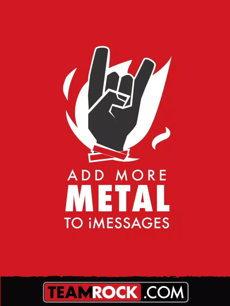 Heavy Metal Stickers iPad  스크린샷