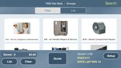 TMS Flat Rate Reader 스크린샷
