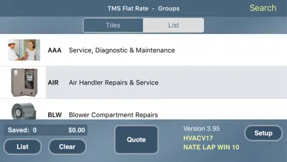 TMS Flat Rate Reader 스크린샷
