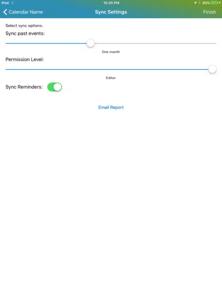 Team Calendar Sync iPad স্ক্রিনশট