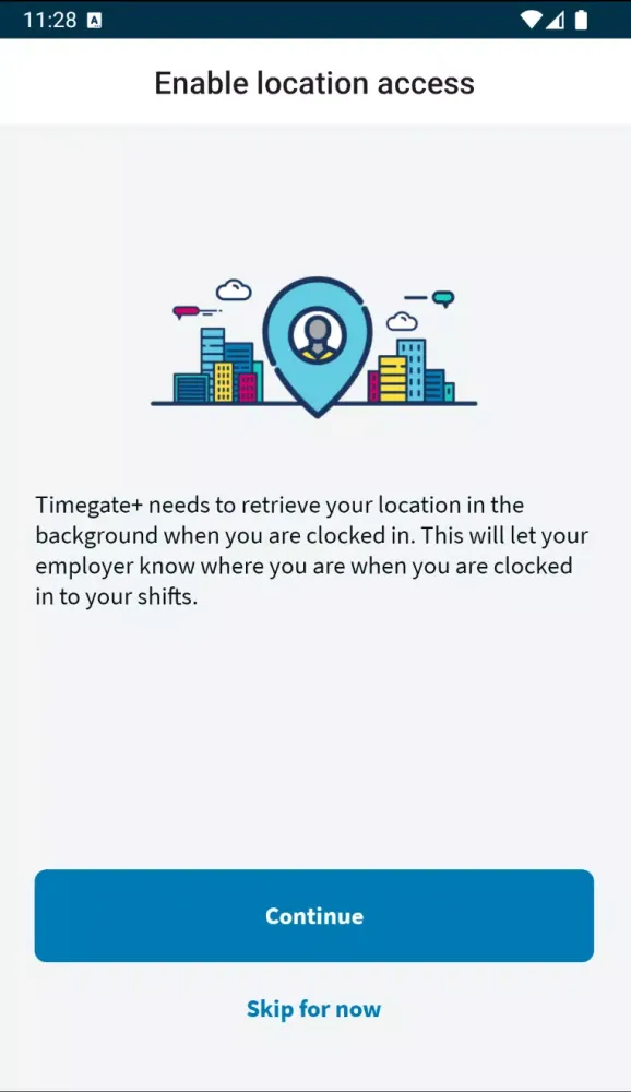 ภาพหน้าจอของ Timegate+