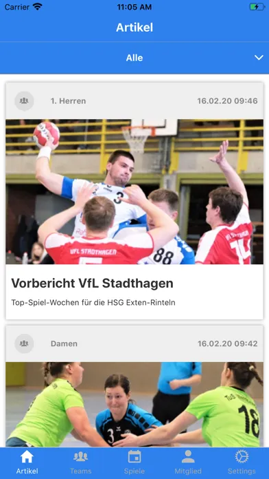 تصاویر HSG Exten-Rinteln