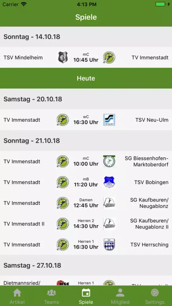 Capturas de pantalla de TV Immenstadt