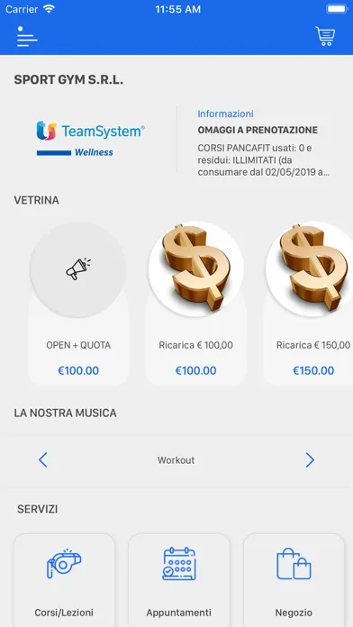 Capturas de pantalla de WellTeam
